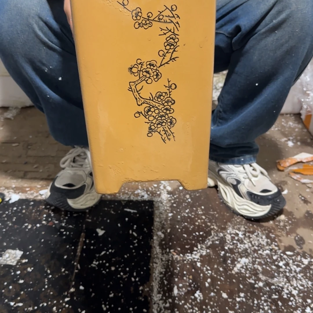 紫砂花盆口径14.22口径