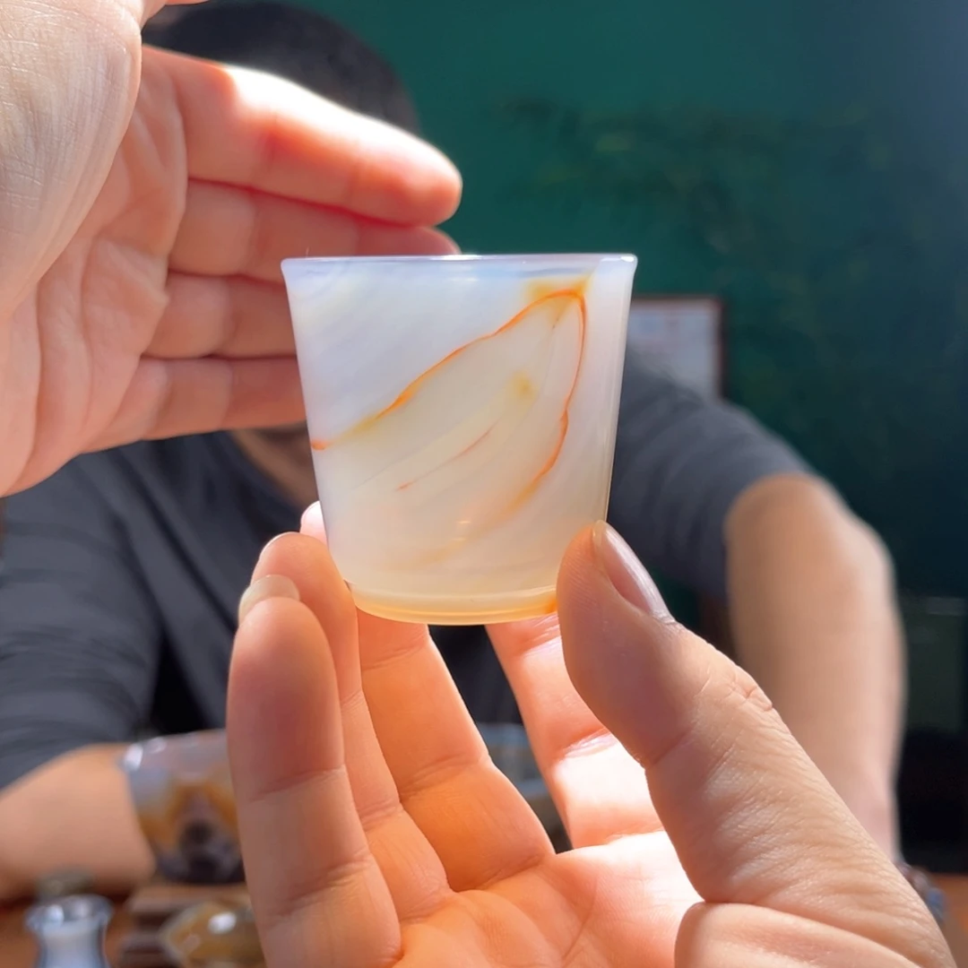 玛瑙/玉髓茶器未镶嵌玛*