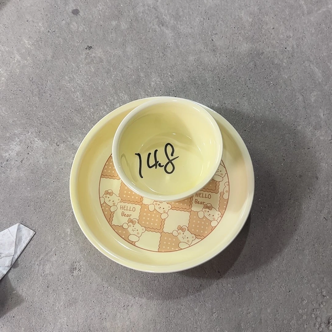 饼干熊8盘加4.5碗