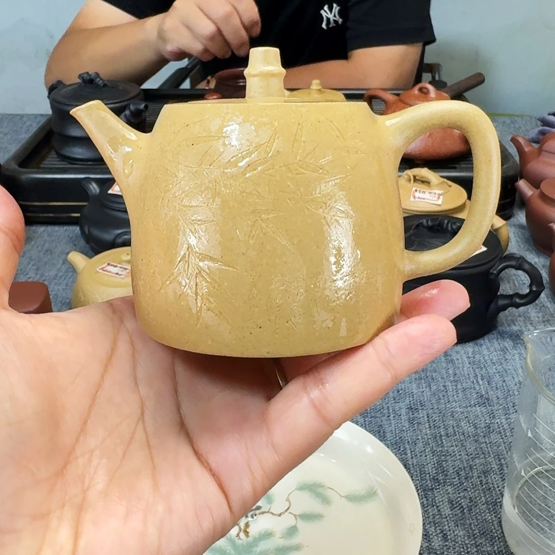 茶壶紫砂半手工紫砂壶汉铎
