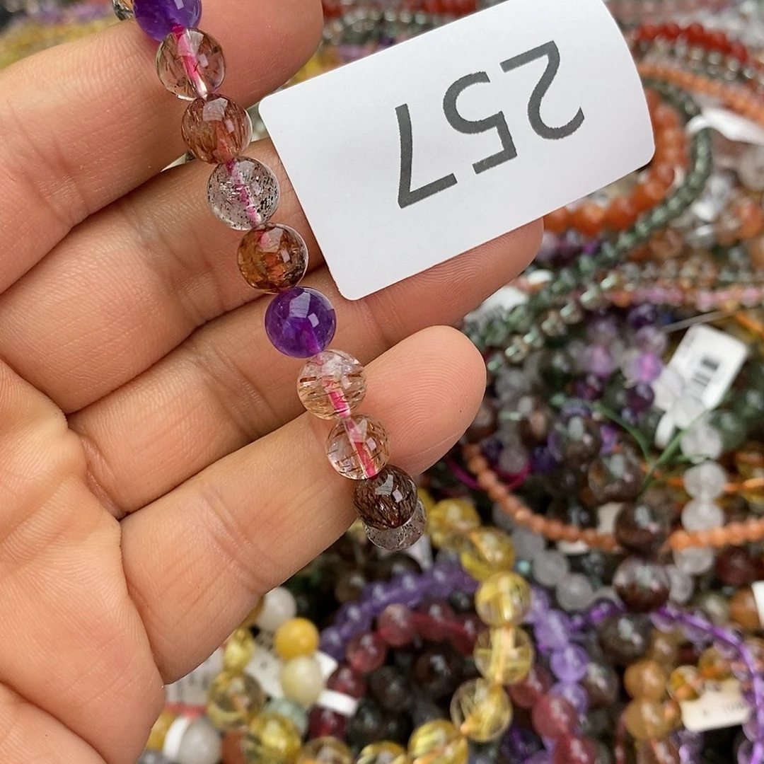 未镶嵌水晶手链手链