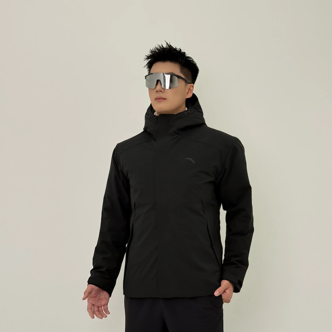 【全天候】安踏商务行政版运动羽绒服防泼水男士冬季新款休闲外套