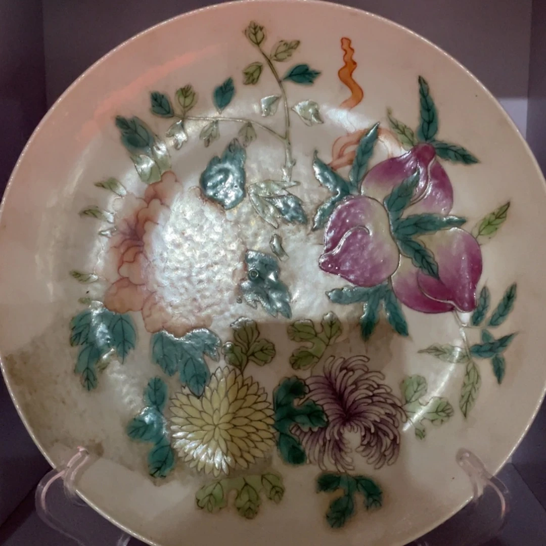 罐一个盘子一个盘子