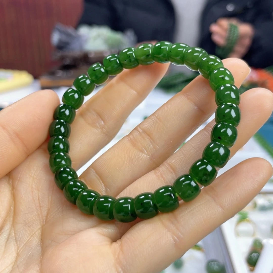 和田玉手串未镶嵌