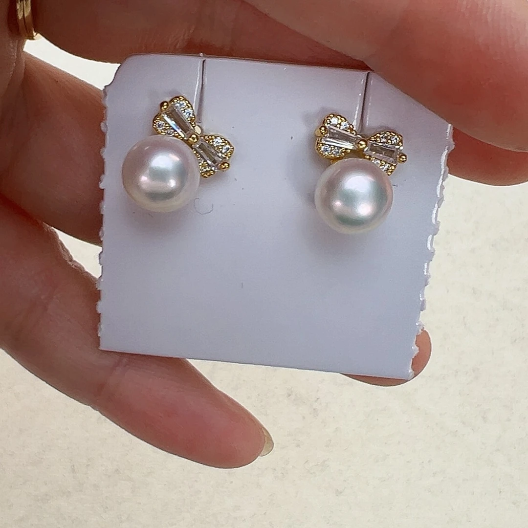 淡水珍珠耳饰未镶嵌119