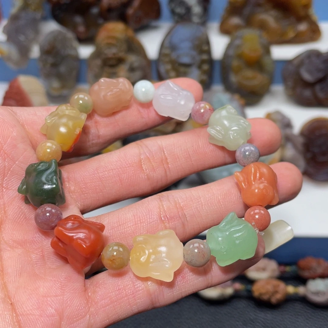 石英质玉手链未镶嵌