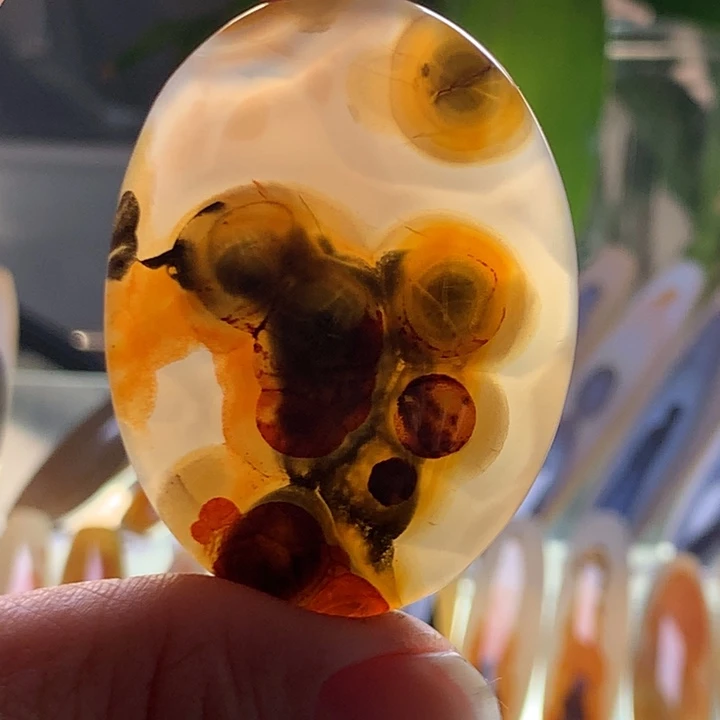 未镶嵌玛瑙/玉髓珠宝半成品141