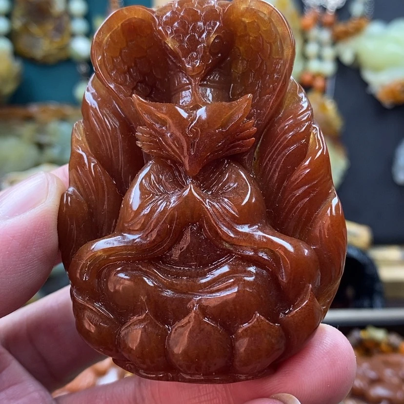 【闪购商品】蛇纹石玉吊坠未镶嵌