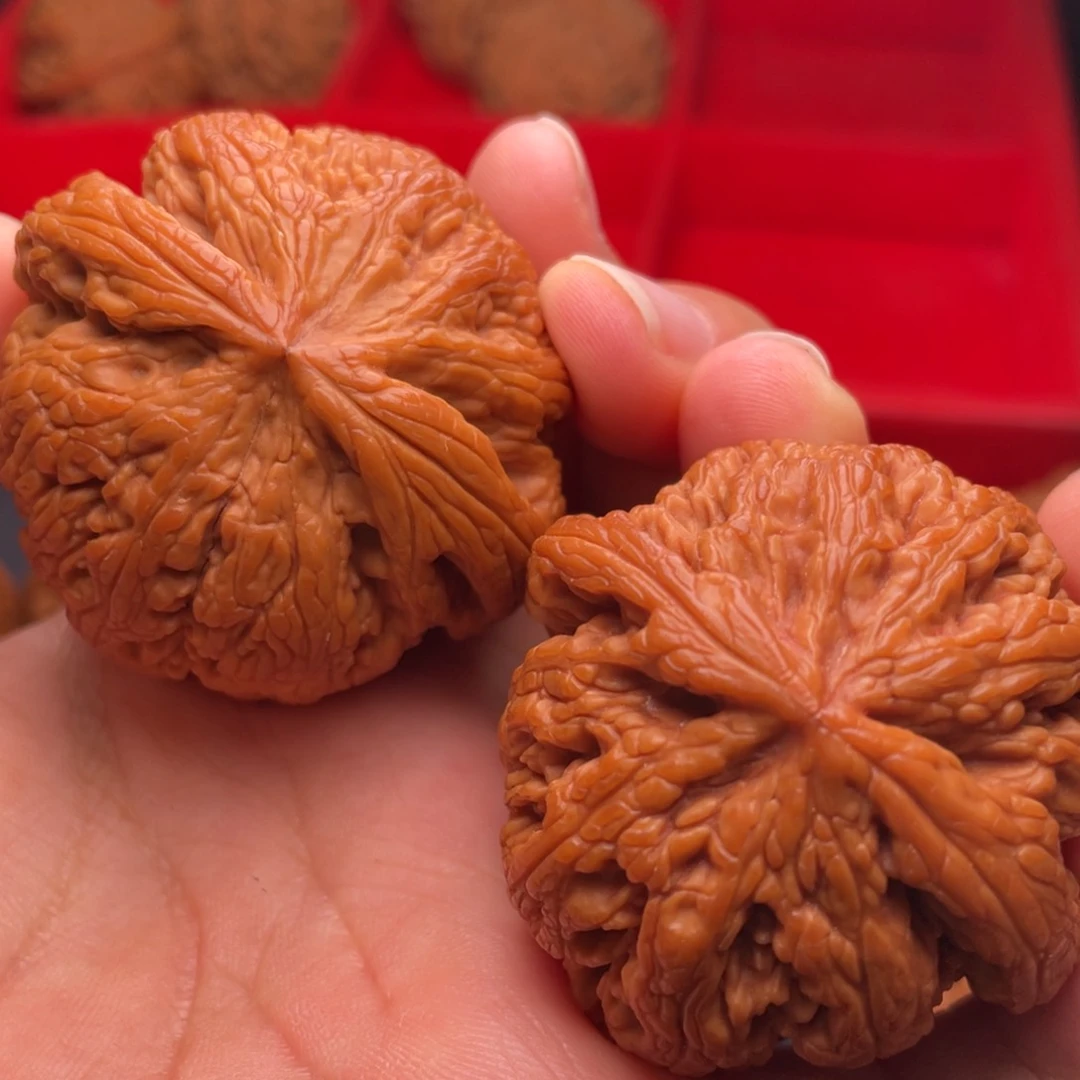 文玩核桃把件秦岭山脉