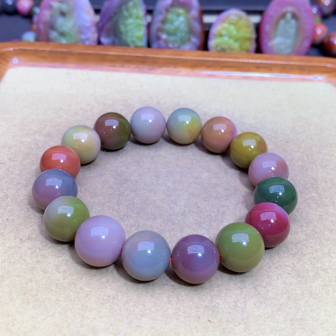 玛瑙未镶嵌手链盐源