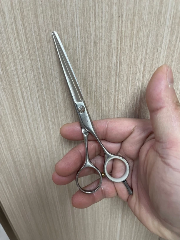 日本剪刀5.5寸松崎a型结构剪成色不错到手即用好用