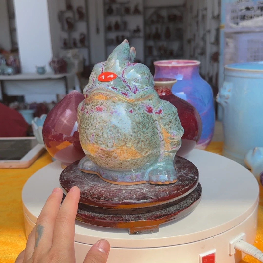 摆件郑家钧窑摆件