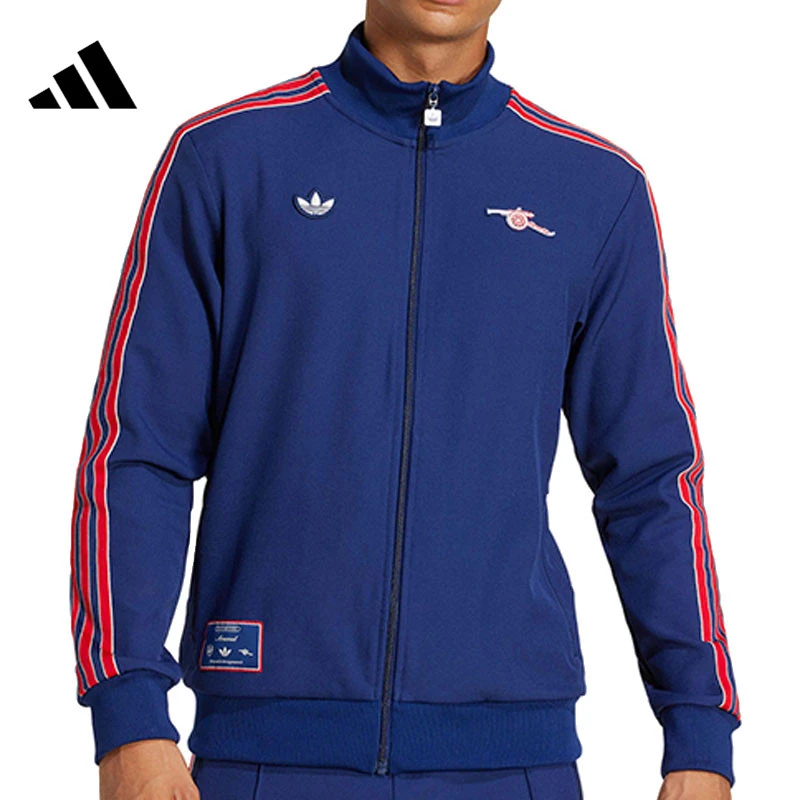 【滔搏体育】adidas阿迪达斯男子AFC ICON TT梭织无帽外套JF0544