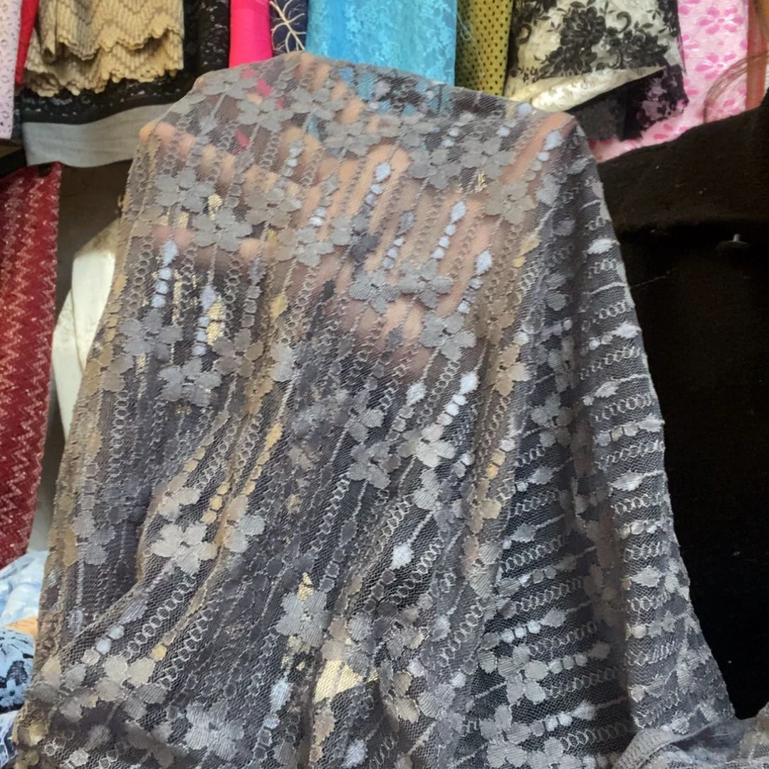 蕾丝面料三米弹力