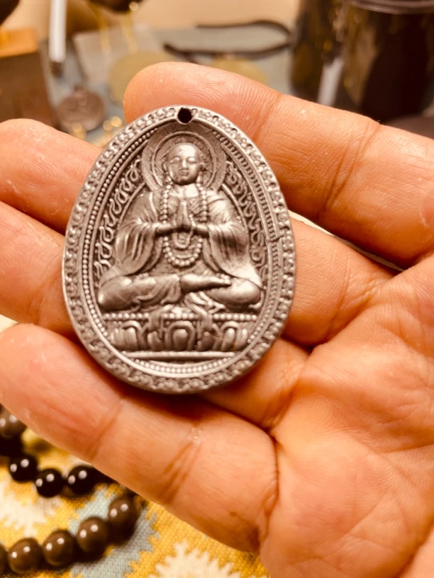 合金玻璃吊坠 YS735阿勒泰陨铁吊坠