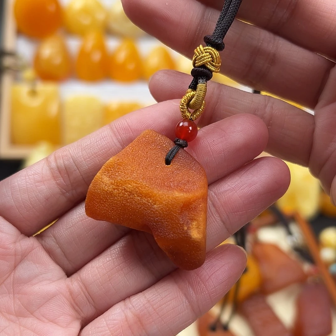 蜜蜡颈饰未镶嵌蜜蜡