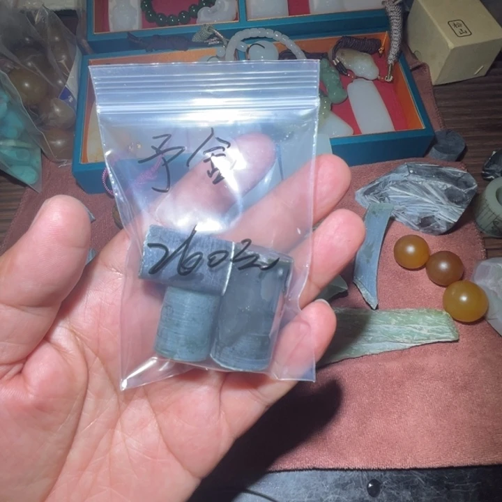 和田玉圆珠未镶嵌