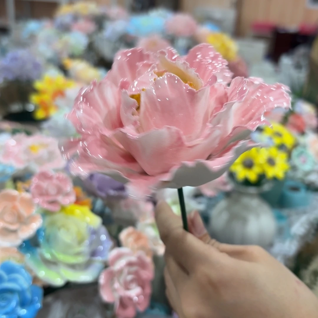 陶瓷花，满20包邮飞，退款拉黑