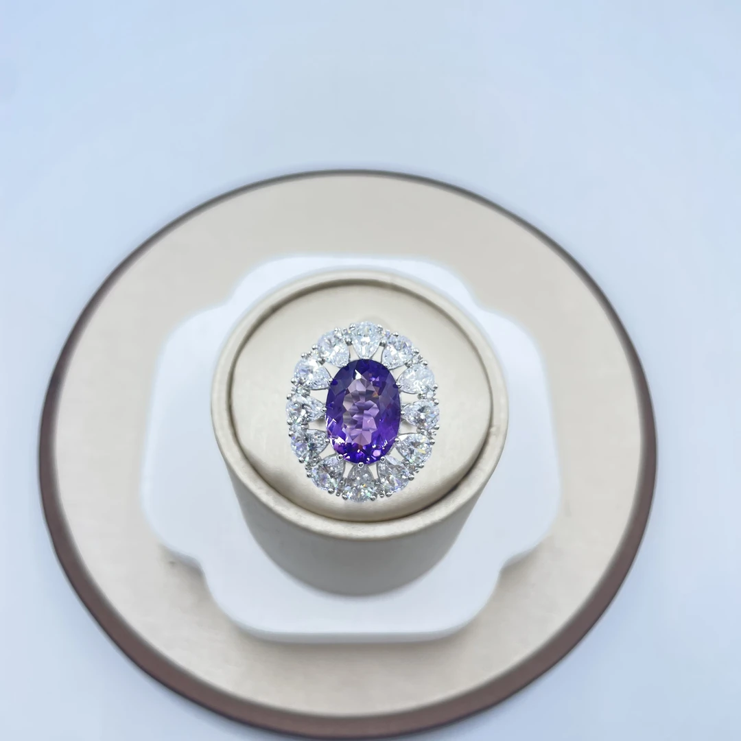 [粉丝专属]帝王紫晶水晶戒指 TRSJ017 （多样性发货）