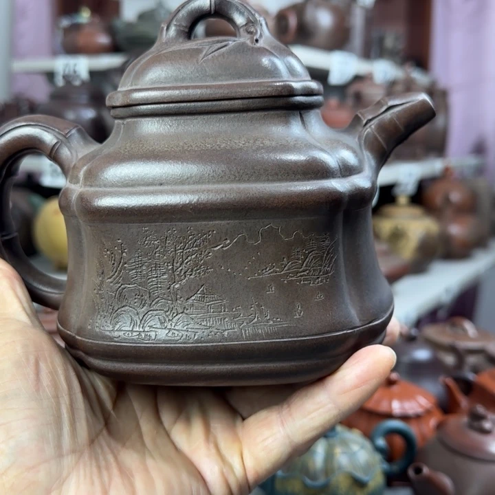 大***同紫砂壶泡茶茶杯茶壶