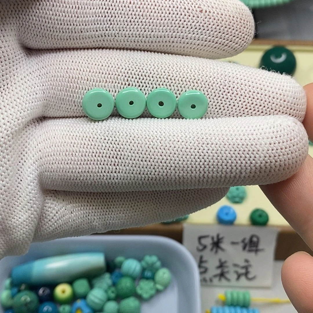 原生态绿色隔片卡8mm