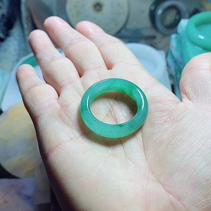石英质玉戒指/指环未镶嵌蒋*一