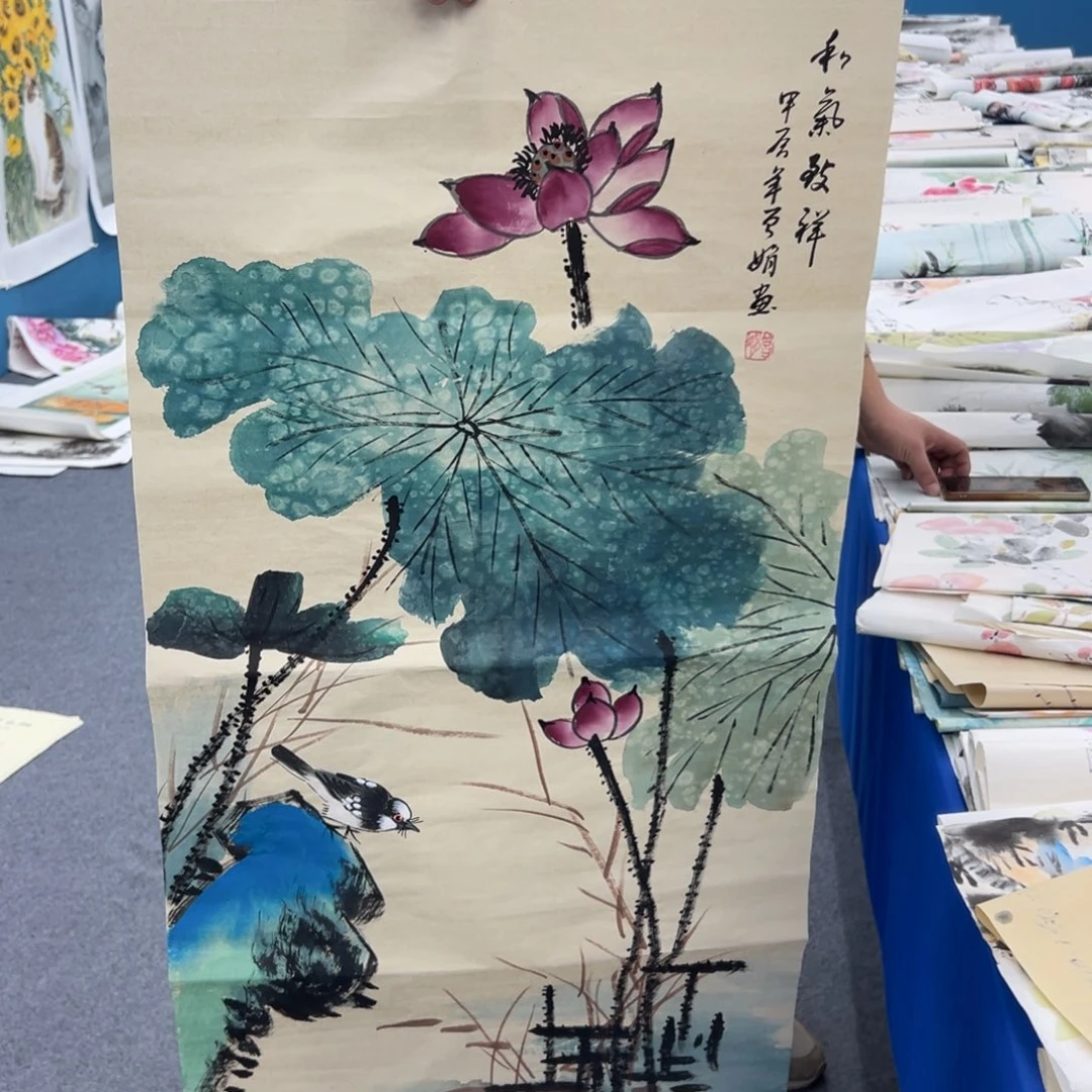 国画国画纯手绘作品