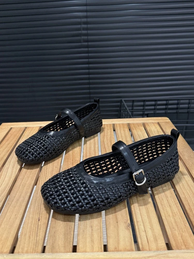 头层牛皮新款复古手工女鞋9776