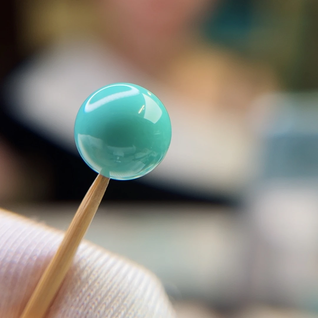 未镶嵌绿松石珠宝奇石9.5