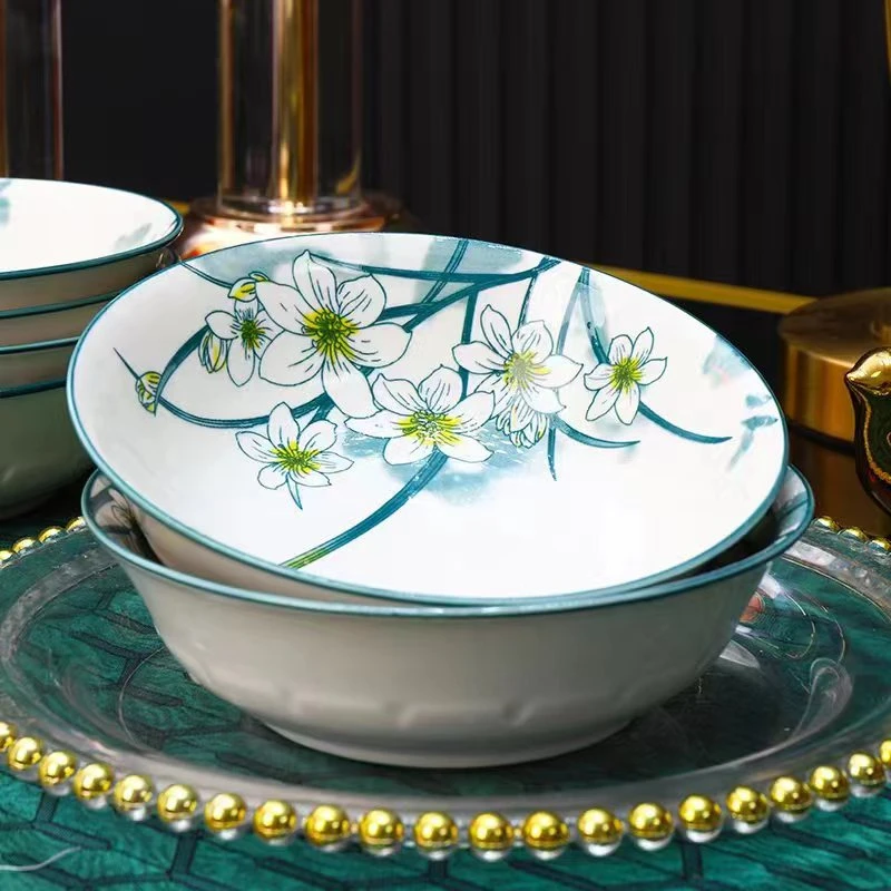 家具工厂补贴 7英寸水仙花面碗（6个装）沙发家具工厂补贴