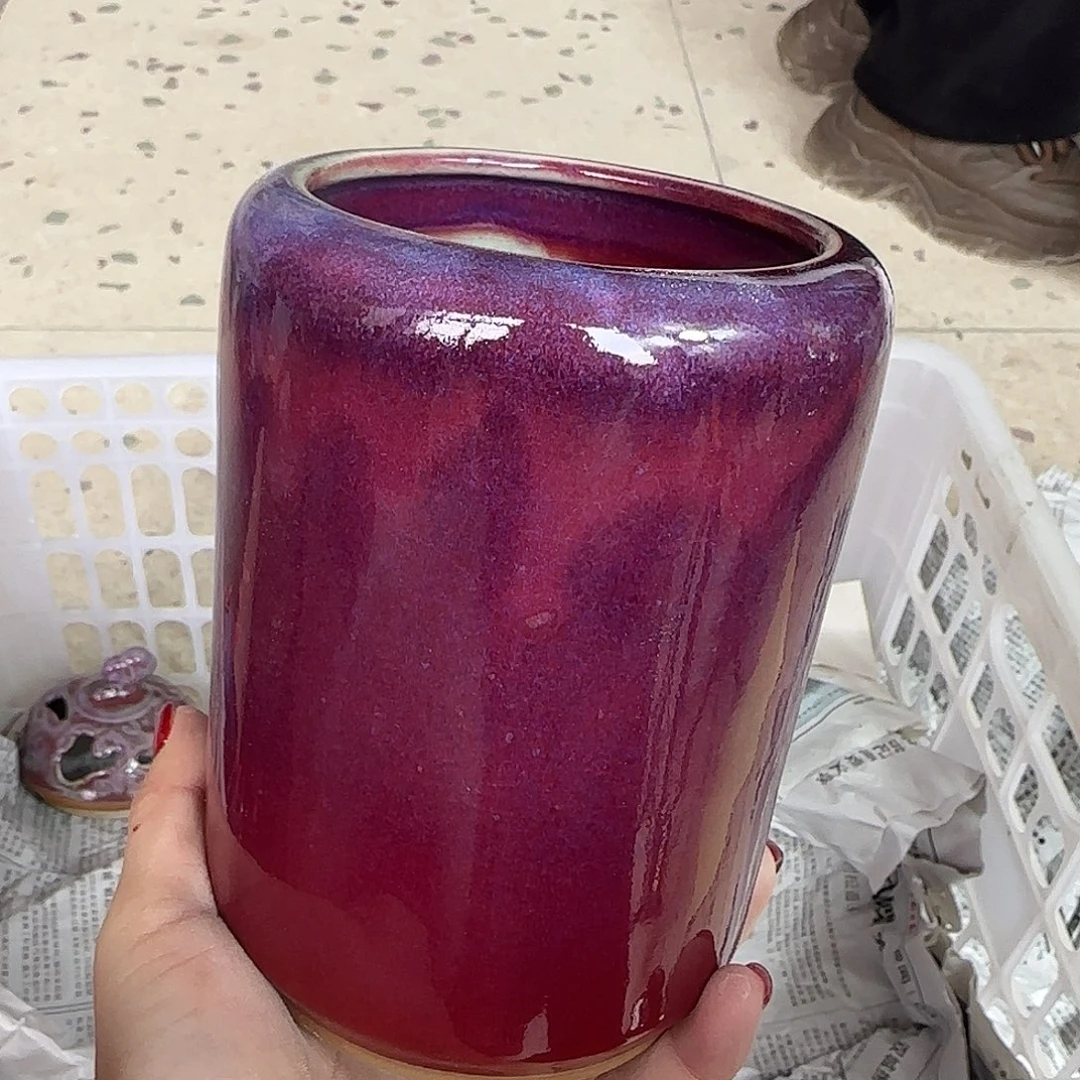 摆件陶郑家钧窑摆件