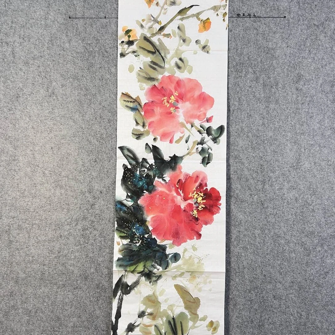 国画176 牡丹之歌传情传中之美