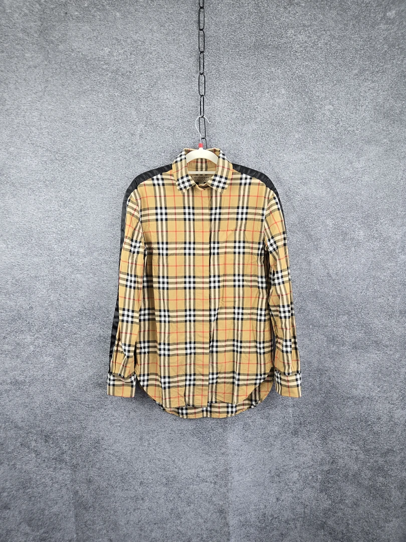 99新 BURBERRY/博柏利 CZF1126/经典格纹衬衣/尺码UK6/99新