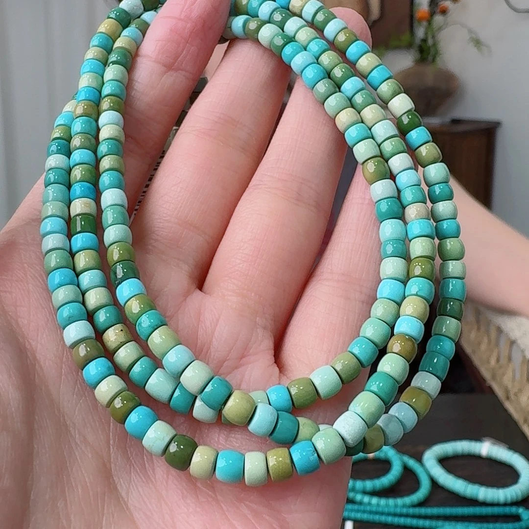 未镶嵌绿松石珠宝奇石