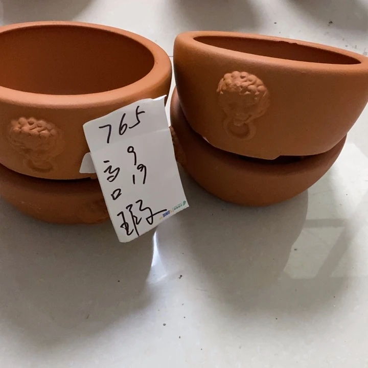 粗陶红陶绿植花盆765