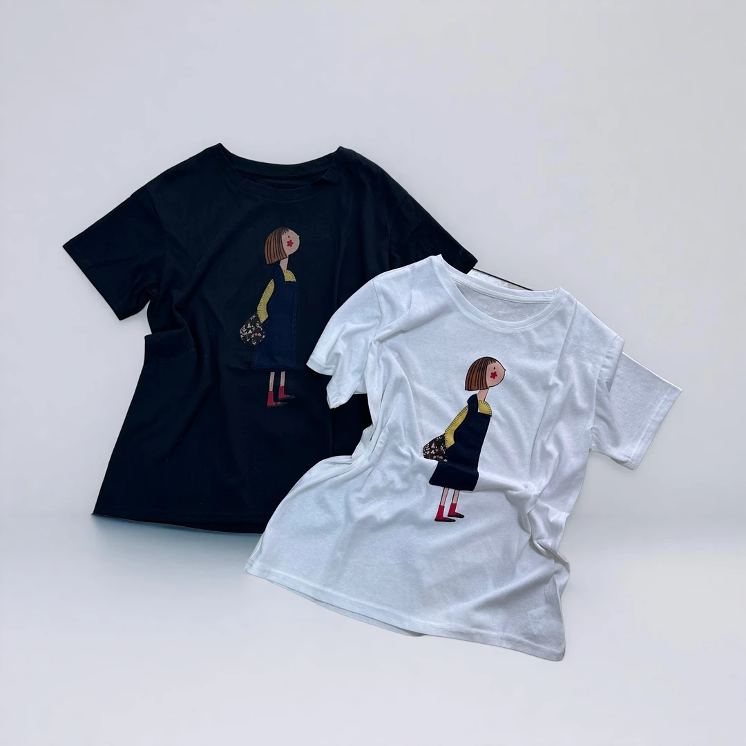 22181#卡通T恤休闲