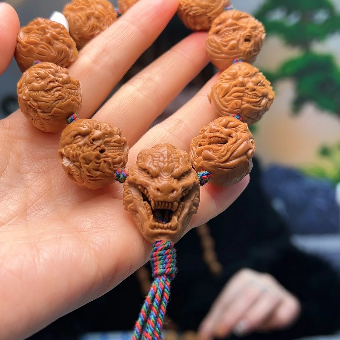 橄榄核手串/手链空***白橄榄核