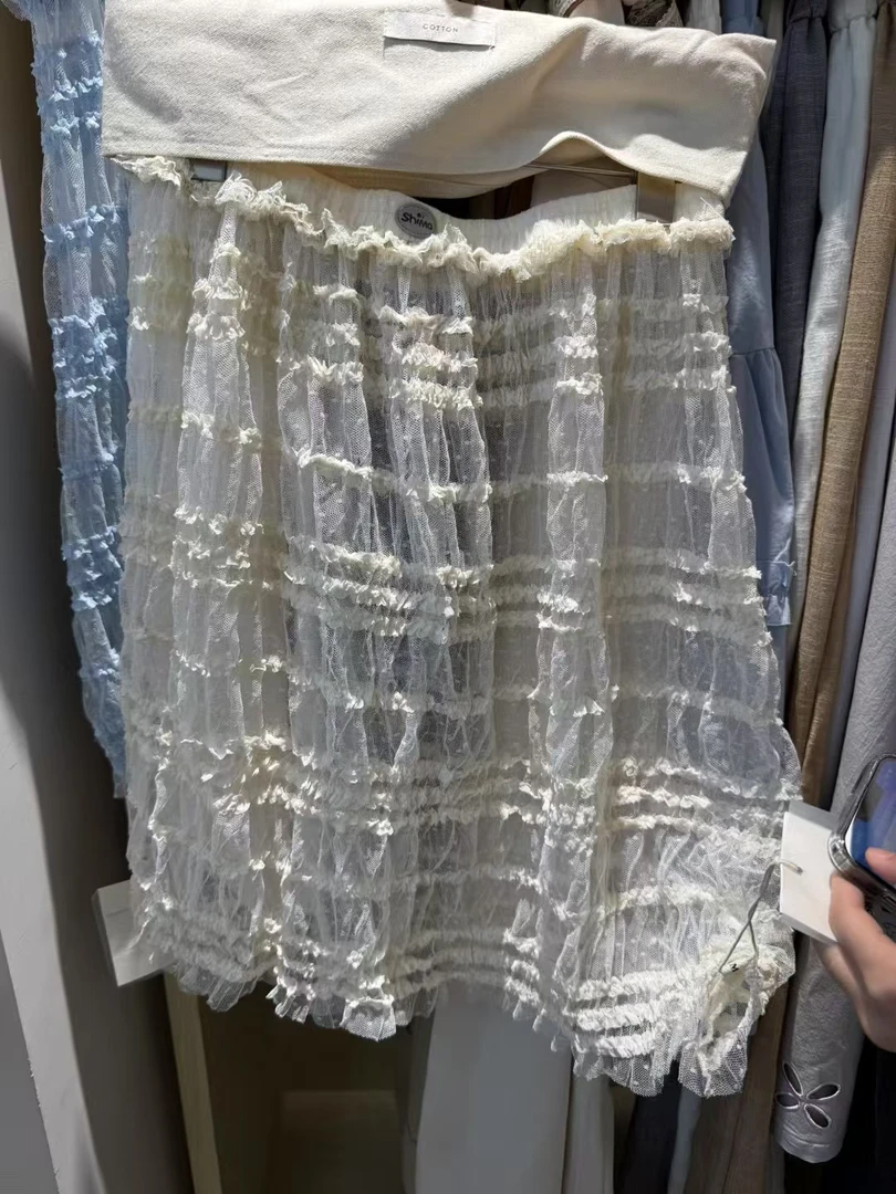 很多老粉都想要这种蕾丝屁帘半身裙