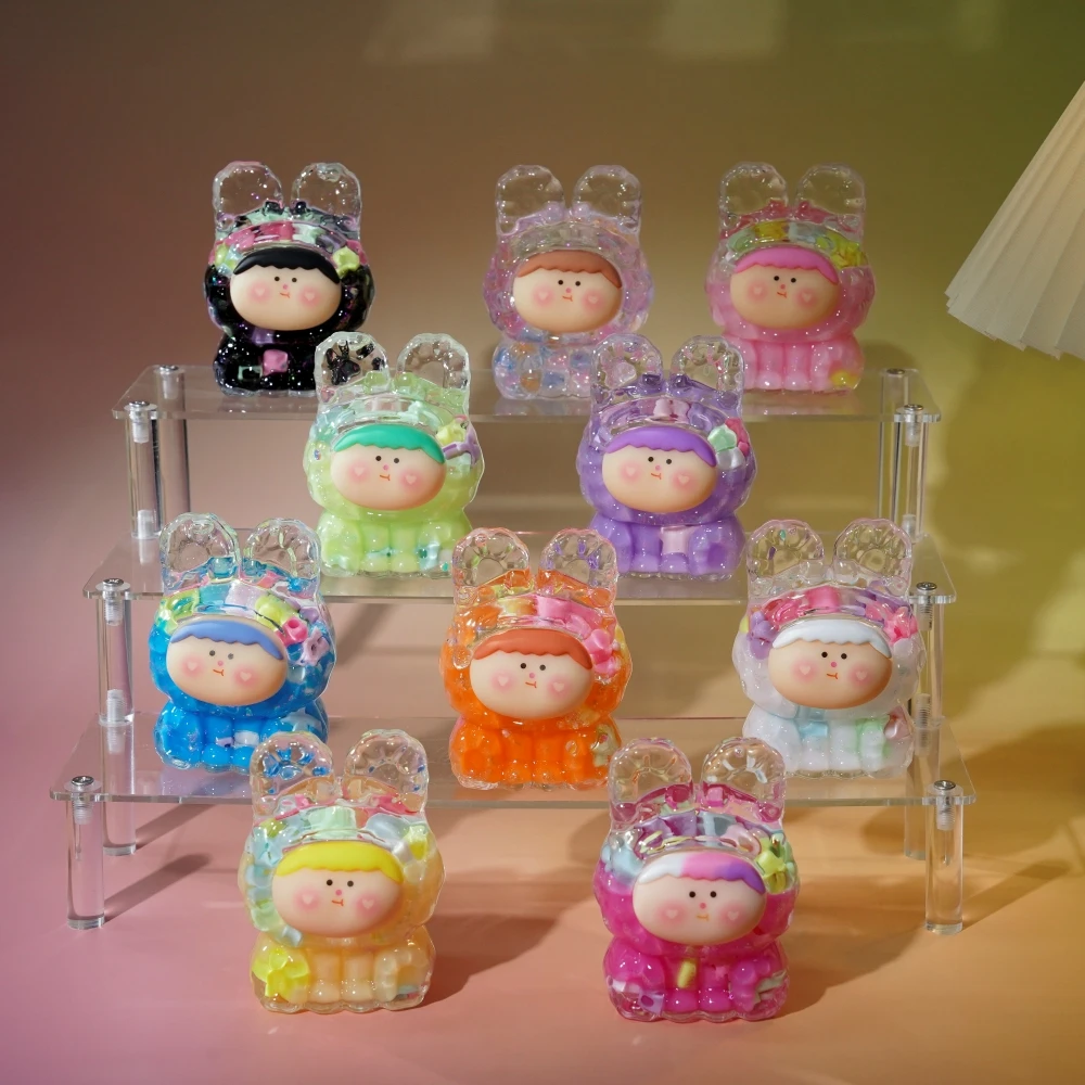 【马卡龙莉莉丝】10个颜色入油办公室桌面卡通DIY摆件