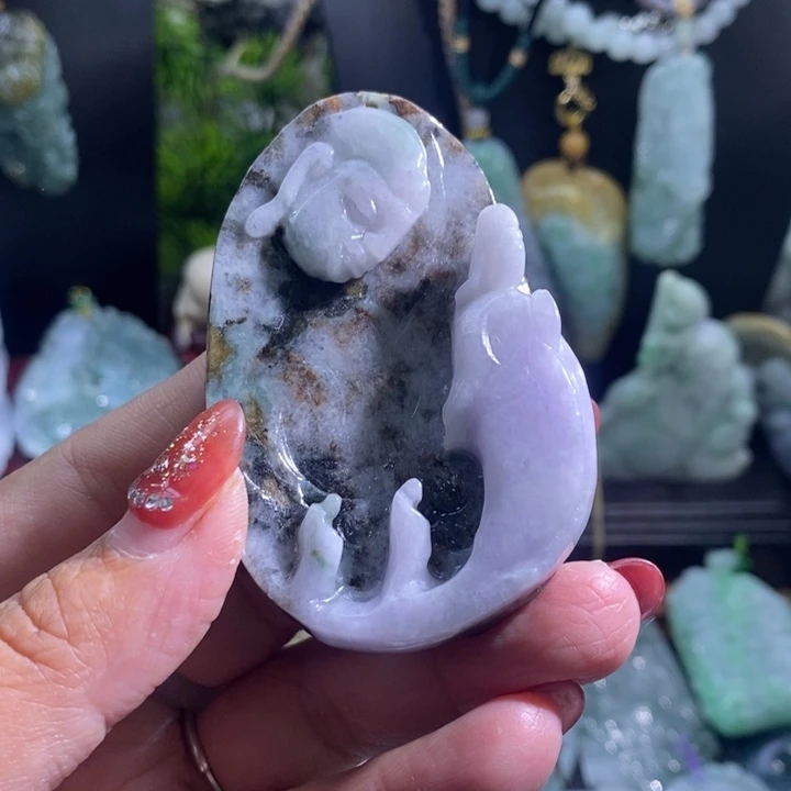 【闪购商品】颈饰未镶嵌翡翠观音