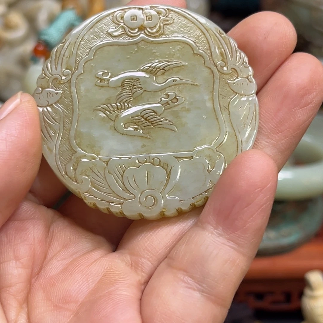 和田玉（糖玉）未镶嵌挂件