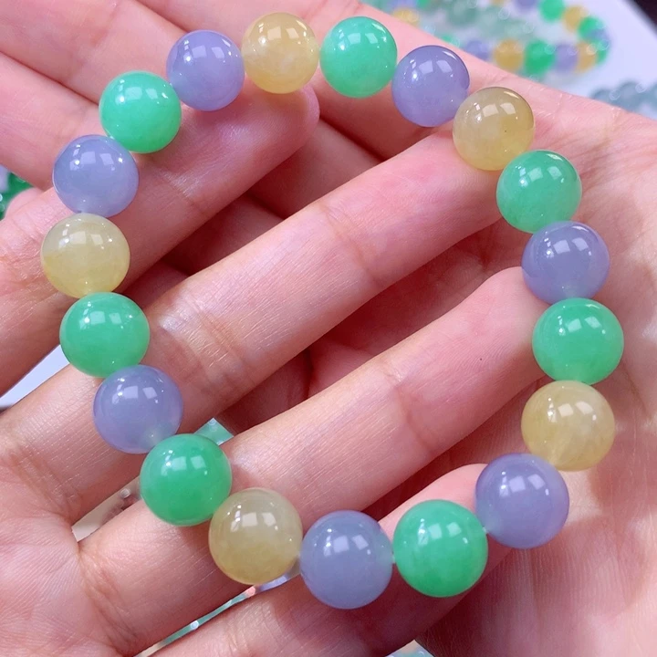 未镶嵌手链翡翠翡翠