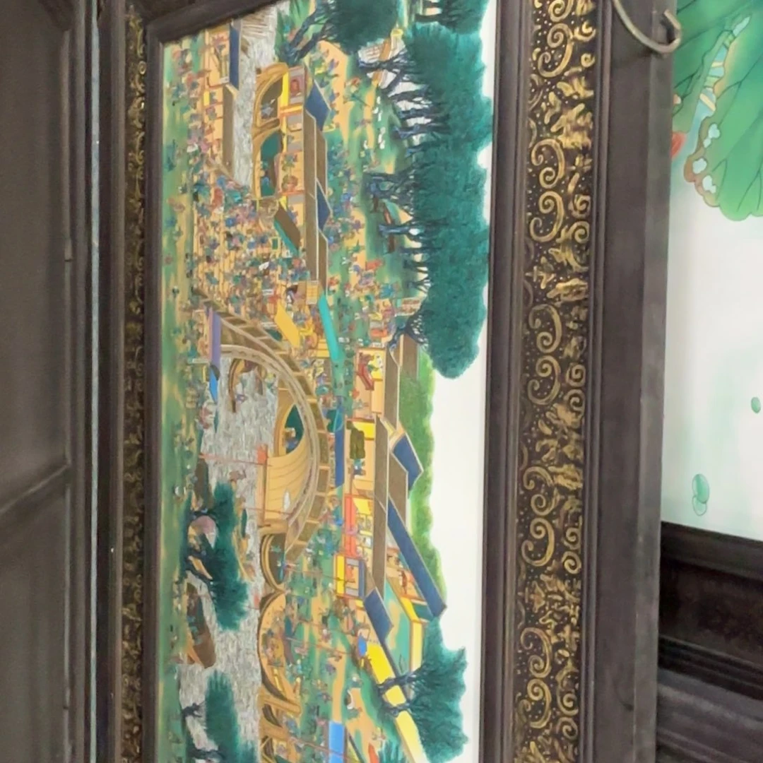 摆件景德镇陶瓷瓷板画