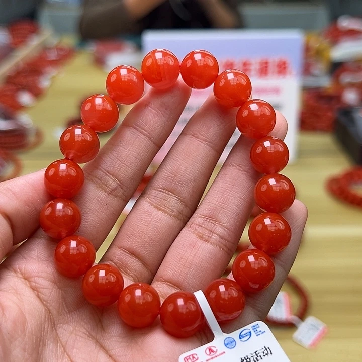 南红玛瑙多样性发一，卡11mm未镶嵌