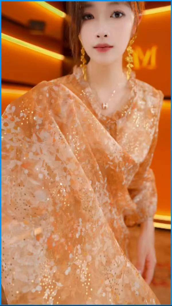 XQ-【金缕晨曦】2025夏季新款碎花收腰显瘦连衣裙长裙