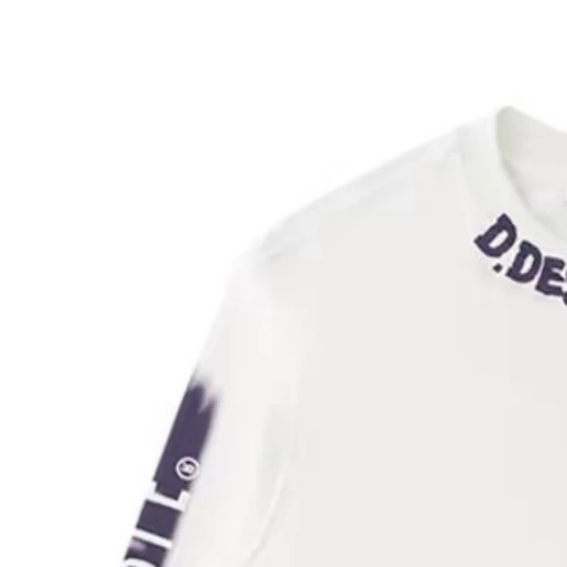 （瑕疵！介意勿拍）王鹤棣牌牌！顶爆了！某保499！陨石拉浆胶印长袖