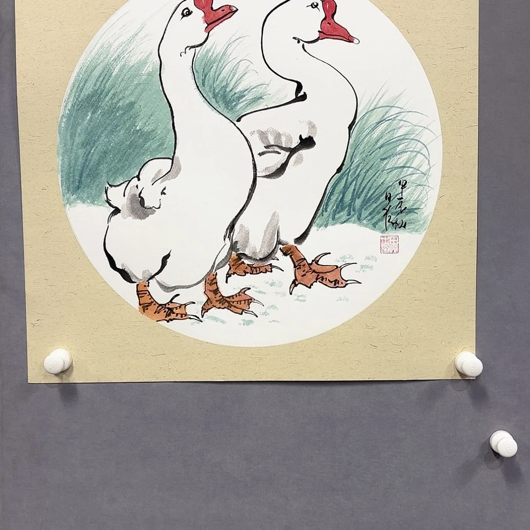 国画国画纯手绘作品请放心去藏