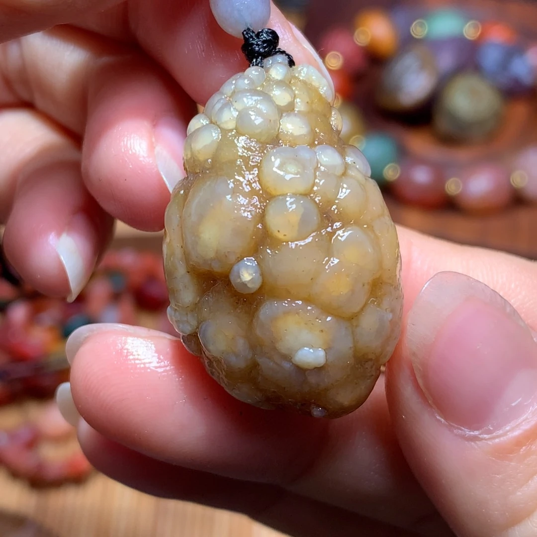 未镶嵌玛瑙/玉髓珠宝半成品
