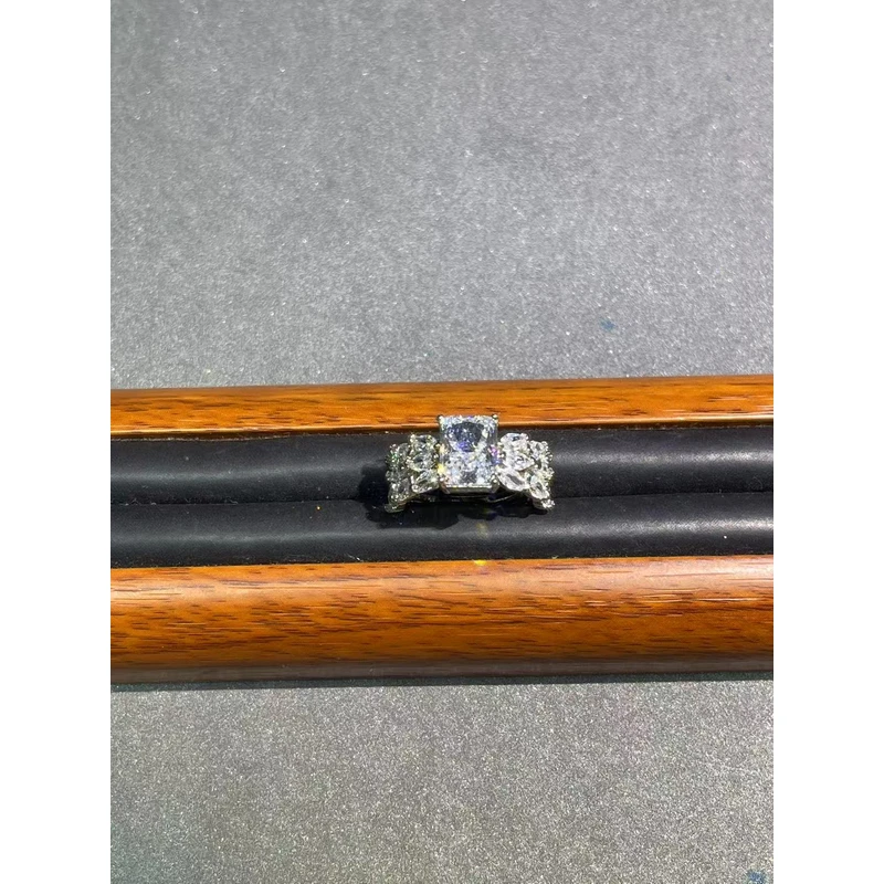 a6292白托满镶方糖戒指多样发