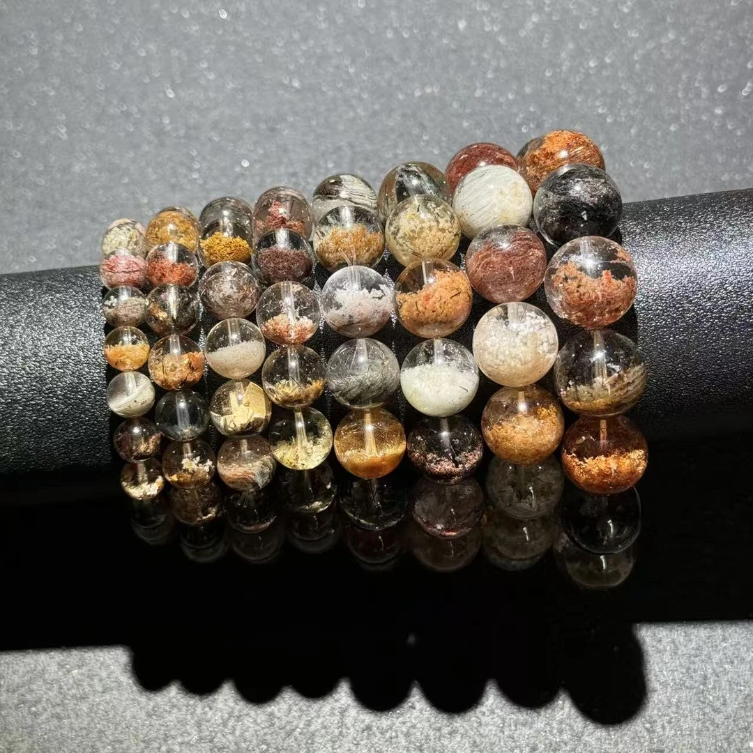 收藏级幽灵发晶单圈手串DS102609-多样性发其一